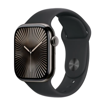 Apple Watch Series 10 46mm 4G Viền Titan Dây Cao Su Size S/M | Chính hãng Apple Việt Nam - Ảnh 2