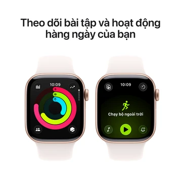 Apple Watch Series 11 42mm (GPS) Viền Nhôm Dây Cao Su Size M/L | Chính hãng Apple Việt Nam - Ảnh 4