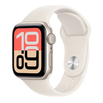Apple Watch SE 3 40mm (GPS) Viền Nhôm Dây Cao Su Size S/M | Chính hãng Apple Việt Nam - Ảnh 3