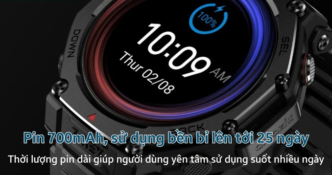 Đồng hồ thông minh Amazfit T-Rex 3 Pro - Ảnh 4