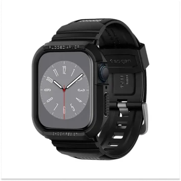 Ốp viền + dây đeo Apple Watch 45/44mm Spigen Rugged Armor Pro