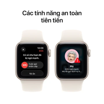 Apple Watch SE 3 40mm (GPS) Viền Nhôm Dây Cao Su Size S/M | Chính hãng Apple Việt Nam - Ảnh 7